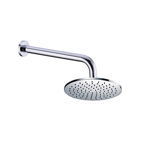 Nero 250mm Round Overhead Shower Set Chrome Showers Nero