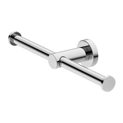 Nero MECCA Double Toilet Roll Holder Chrome 1986d-CH Accessories Nero