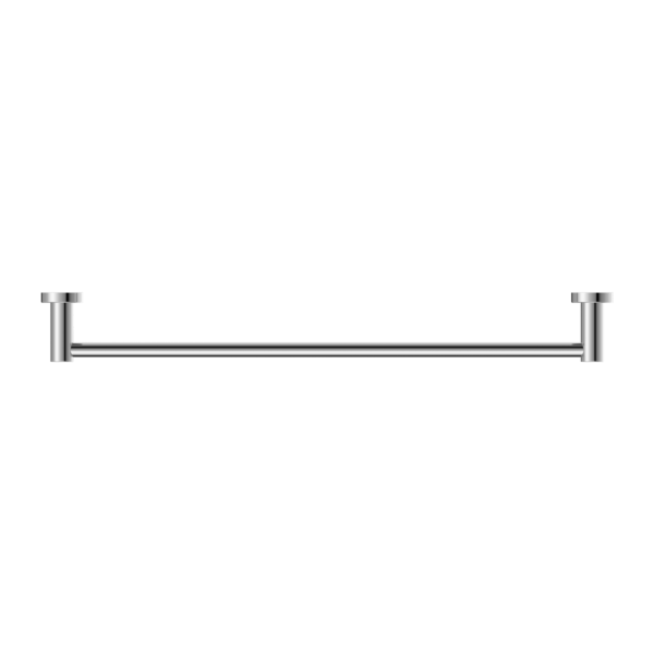 Nero MECCA Single Towel Rail 600MM Chrome 1924-CH Accessories Nero