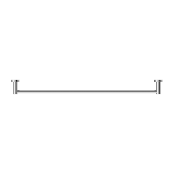 Nero MECCA Single Towel Rail 800MM Chrome 1930-CH Accessories Nero
