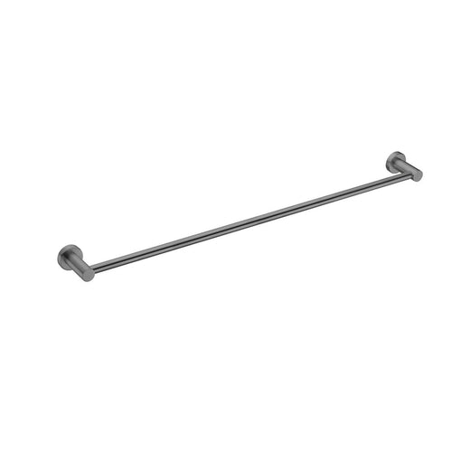 Nero MECCA Single Towel Rail 800MM GUN METAL 1930-GM Accessories Nero