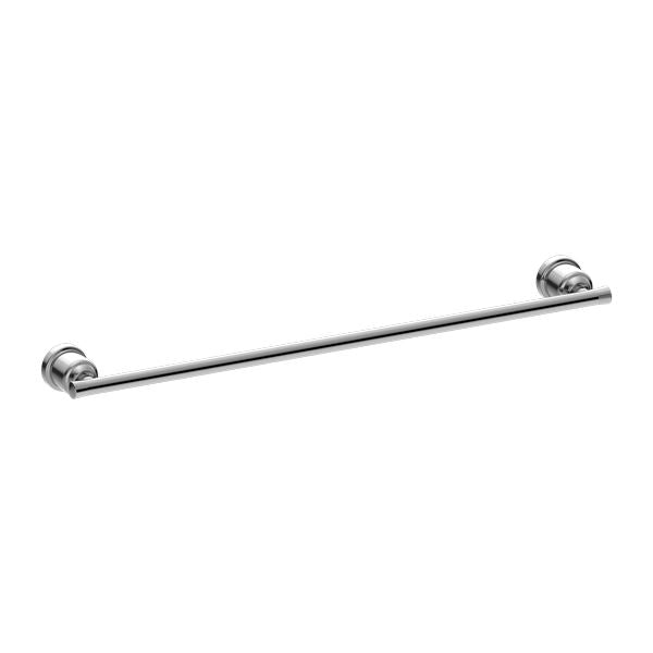Nero York Single Towel Rail Chrome 600MM 6924-CH Accessories Nero