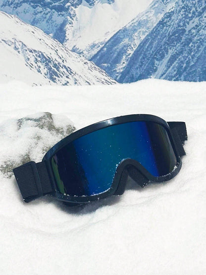 New Large Frame Men's Ski Riding Climbing Anti-Wind Goggles, Anti-Wind And Ski Glasses Easy Comfort Casual Outfits Outdoor Cycling Glasses For Summer Beach Vacation,Outdoor,Travel Fall