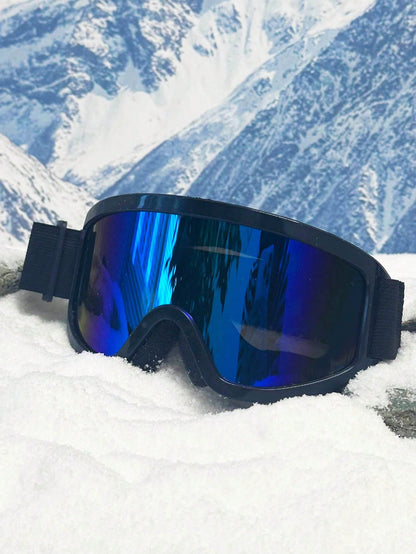 New Large Frame Men's Ski Riding Climbing Anti-Wind Goggles, Anti-Wind And Ski Glasses Easy Comfort Casual Outfits Outdoor Cycling Glasses For Summer Beach Vacation,Outdoor,Travel Fall