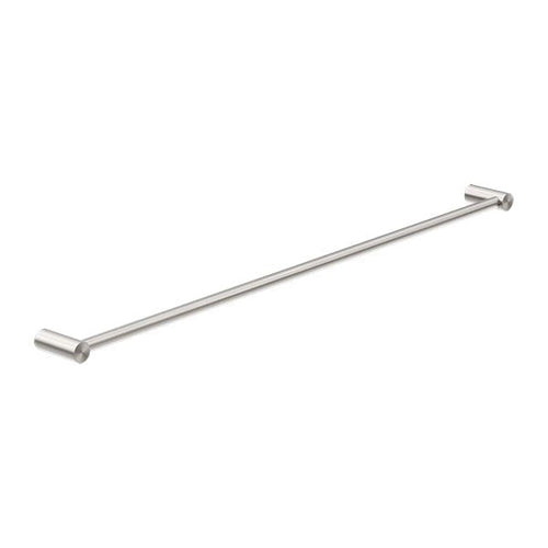 New MECCA Single Towel Rail 800MM Brushed Nickel 2330-BN Accessories Nero
