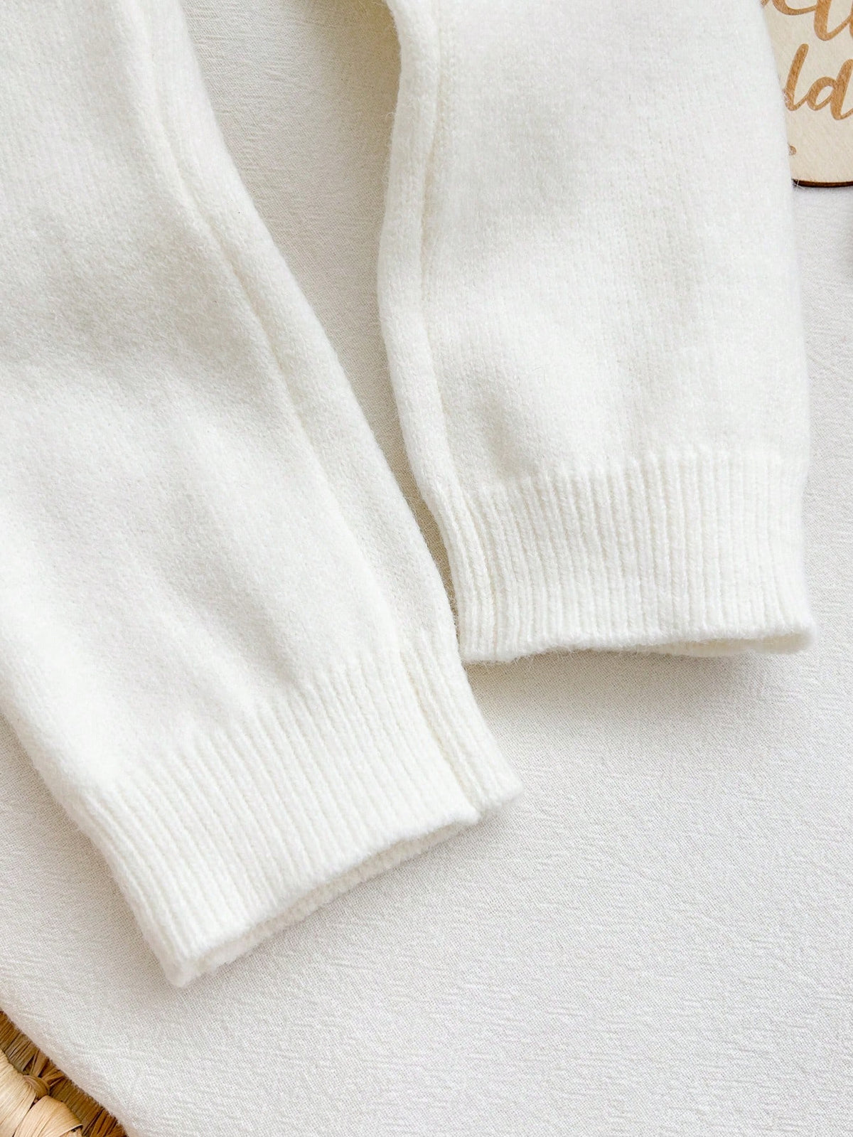 Newborn Baby Autumn/Winter Cute Cartoon Pattern Long Sleeve Sweater Romper
