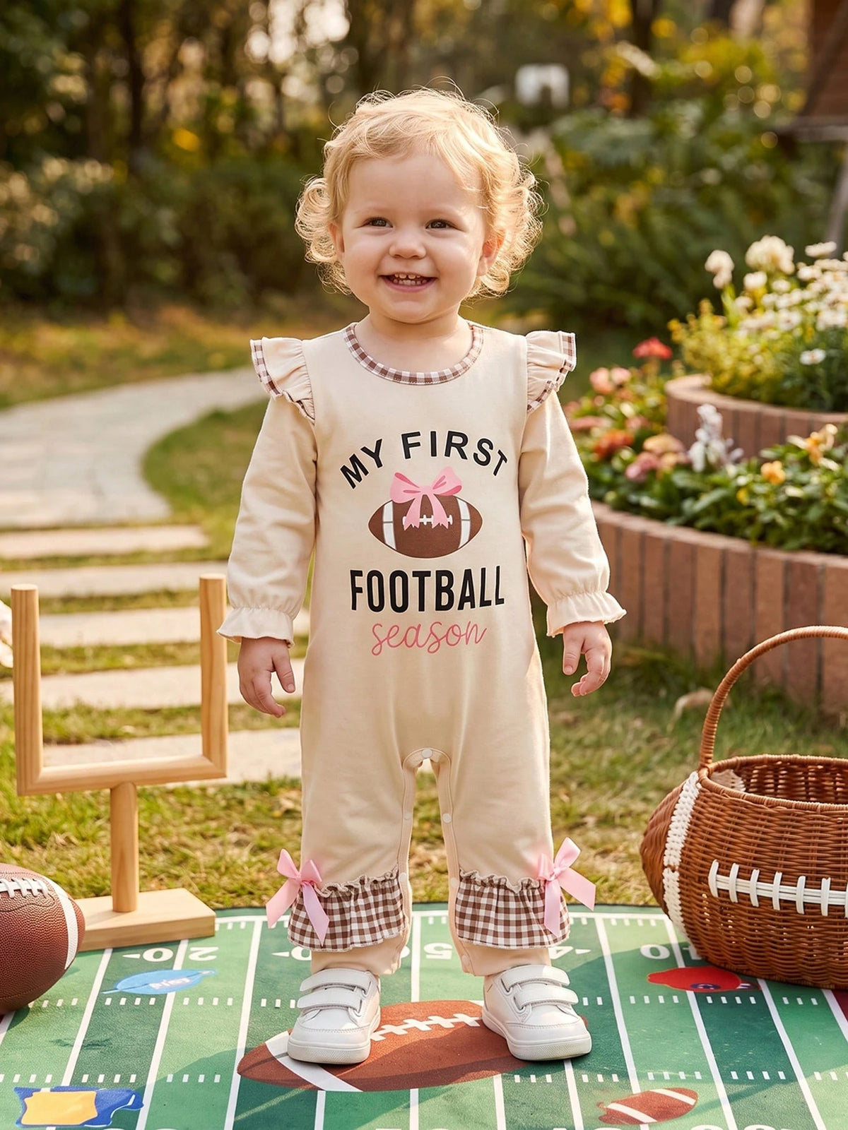 Newborn Baby Girls One-Pieces Long Sleeve Jumpsuit 3M 6M 9M 12M 18M Infant Romper Fall Casual Clothing