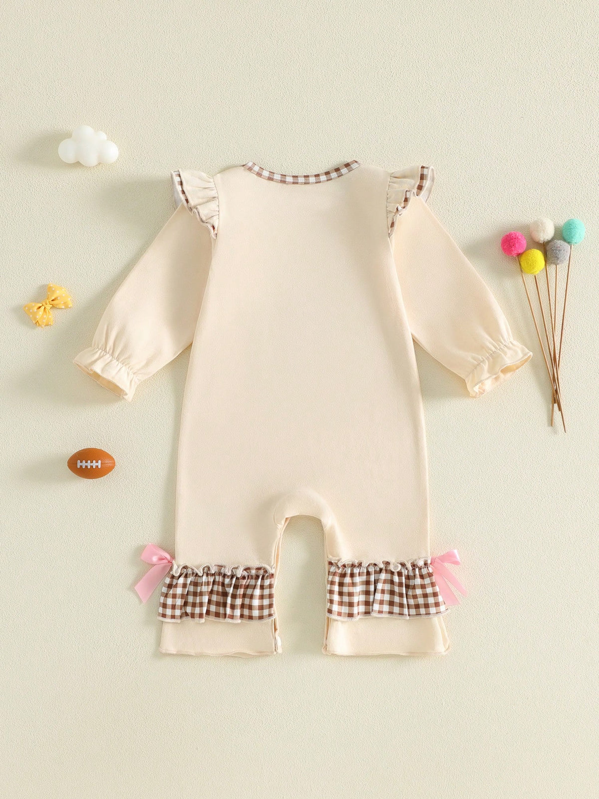 Newborn Baby Girls One-Pieces Long Sleeve Jumpsuit 3M 6M 9M 12M 18M Infant Romper Fall Casual Clothing