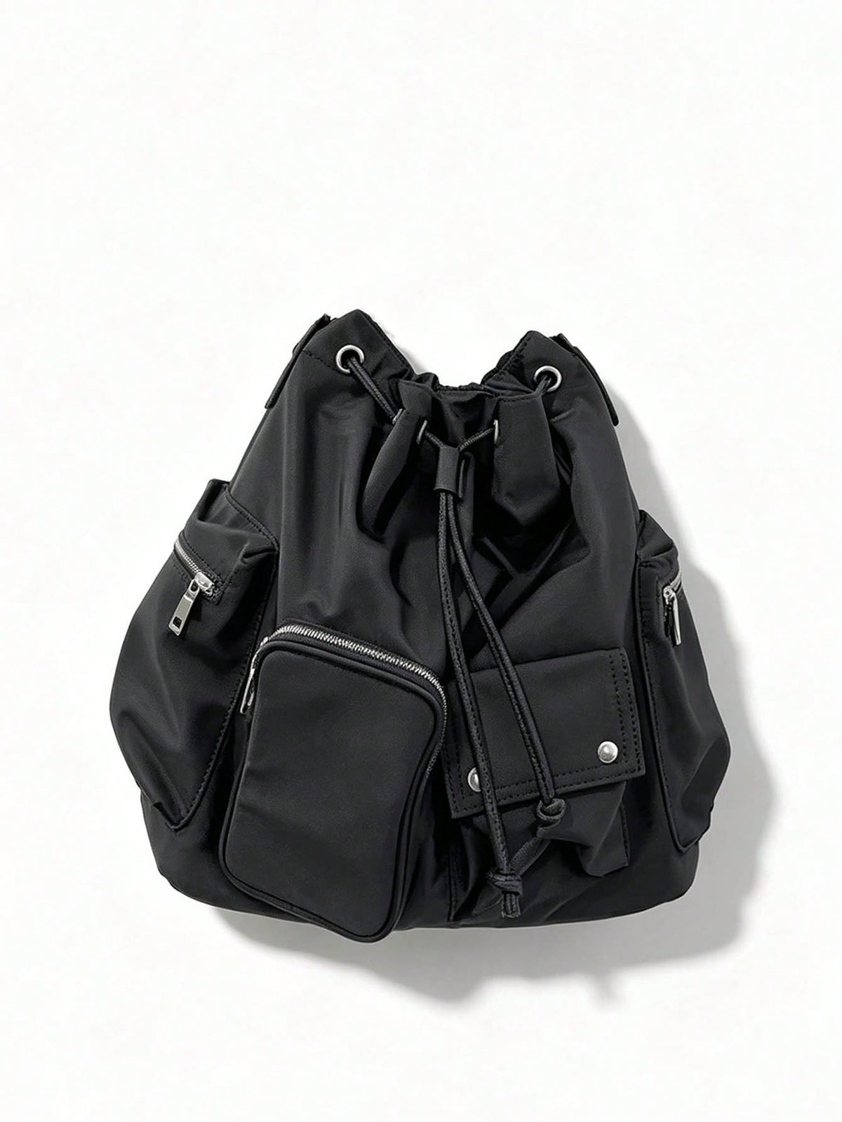 Nicekee Casual Versatile Large Capacity Shoulder Bag, Multi Pocket Design, Simple And Stylish Solid Color Multifunctional Personalized Crossbody Bag