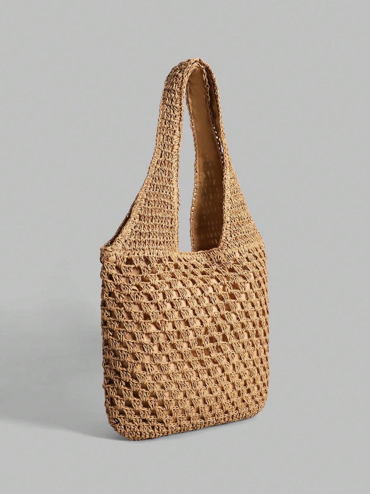 Ontre Vacation Casual Versatile Hollow Straw Shoulder Bag