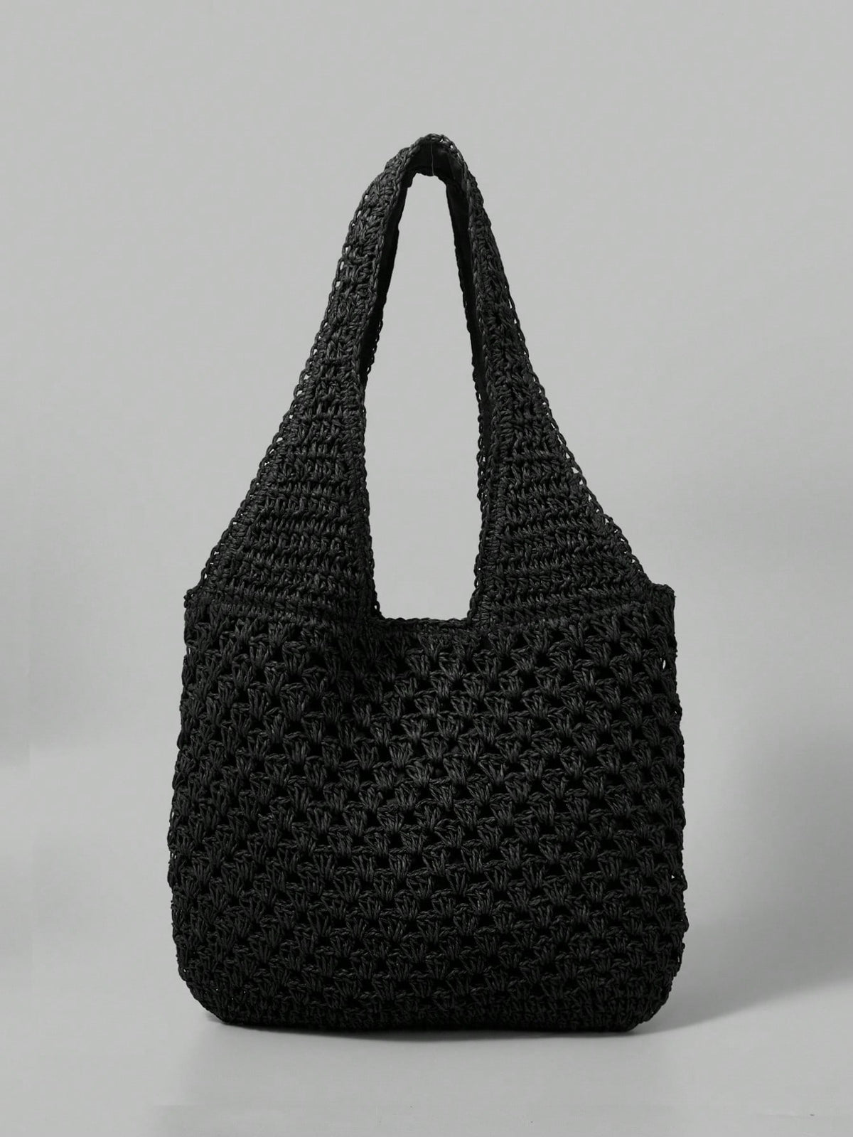 Ontre Vacation Casual Versatile Hollow Straw Shoulder Bag
