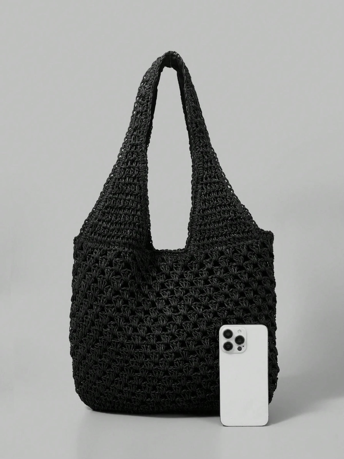 Ontre Vacation Casual Versatile Hollow Straw Shoulder Bag