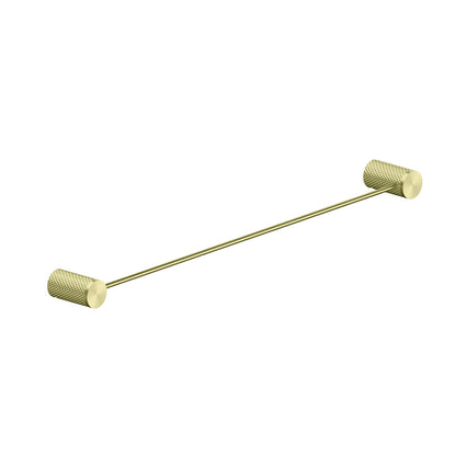Opal Single Towel Rail 600mm Brushed Gold 2524-BG Accessories Nero