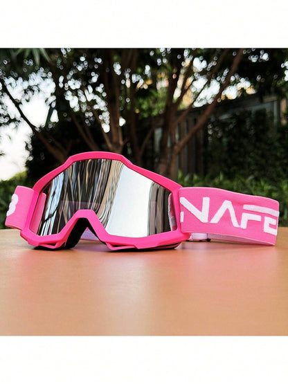 Outdoor Cycling Goggles Motorcycle Off-Road Dust Wind Goggles, Multiple Optional Lenses, Windproof Sports Glasses For Cycling Surfing