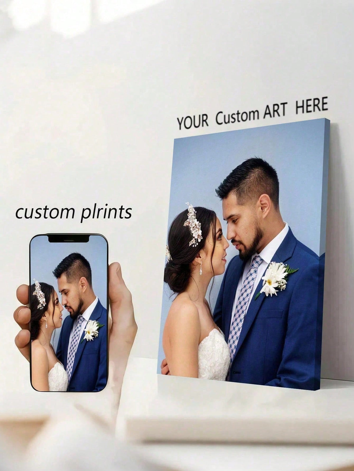 Personalized Canvas Painting, Personalized Couple Wall Art, Perfect Gift For Couple Anniversary, Birthday, Wedding, Valentine's Day, Family, Home Decor, Room Decor, Custom Poster, Canvas Wall Art, Cus