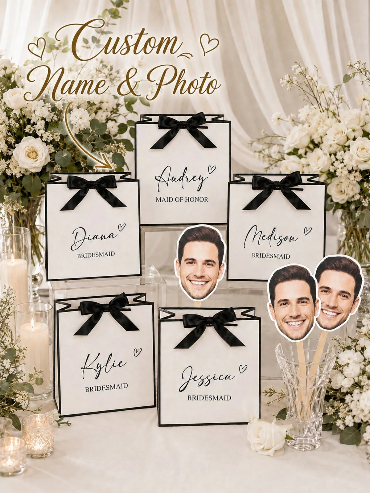 Personalized Custom 2026 Graduation Sash, Can Print Photo, Name And School Name, Graduation Gift