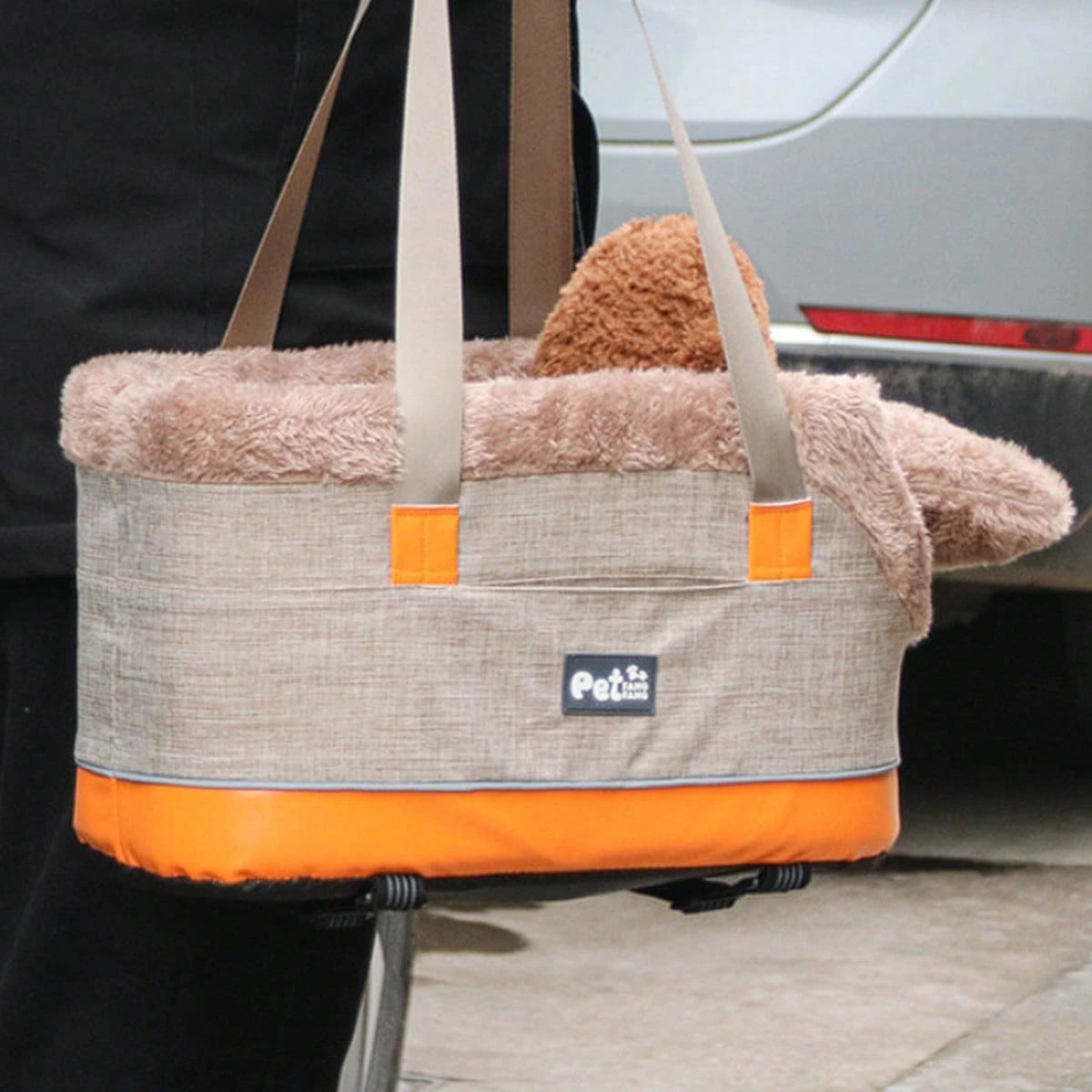 Pet Bag Car Mat Cat Safety Seat Control Nest Bomei Teddy Out Carrying Bag Pet Supplies.