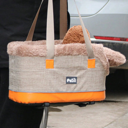 Pet Bag Car Mat Cat Safety Seat Control Nest Bomei Teddy Out Carrying Bag Pet Supplies.