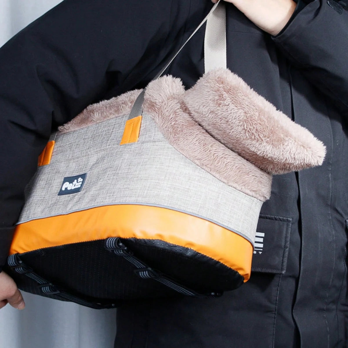 Pet Bag Car Mat Cat Safety Seat Control Nest Bomei Teddy Out Carrying Bag Pet Supplies.