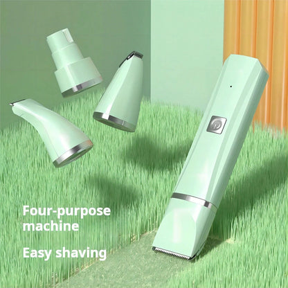 Pet Electric Hair Clipper, Multi-Functional Pet Grooming Trimmer Set, Suitable For Dogs- Professional Pet Grooming Kit Includes Nail Clippers- Quiet And Efficient Trimming- Suitable For Home Use An