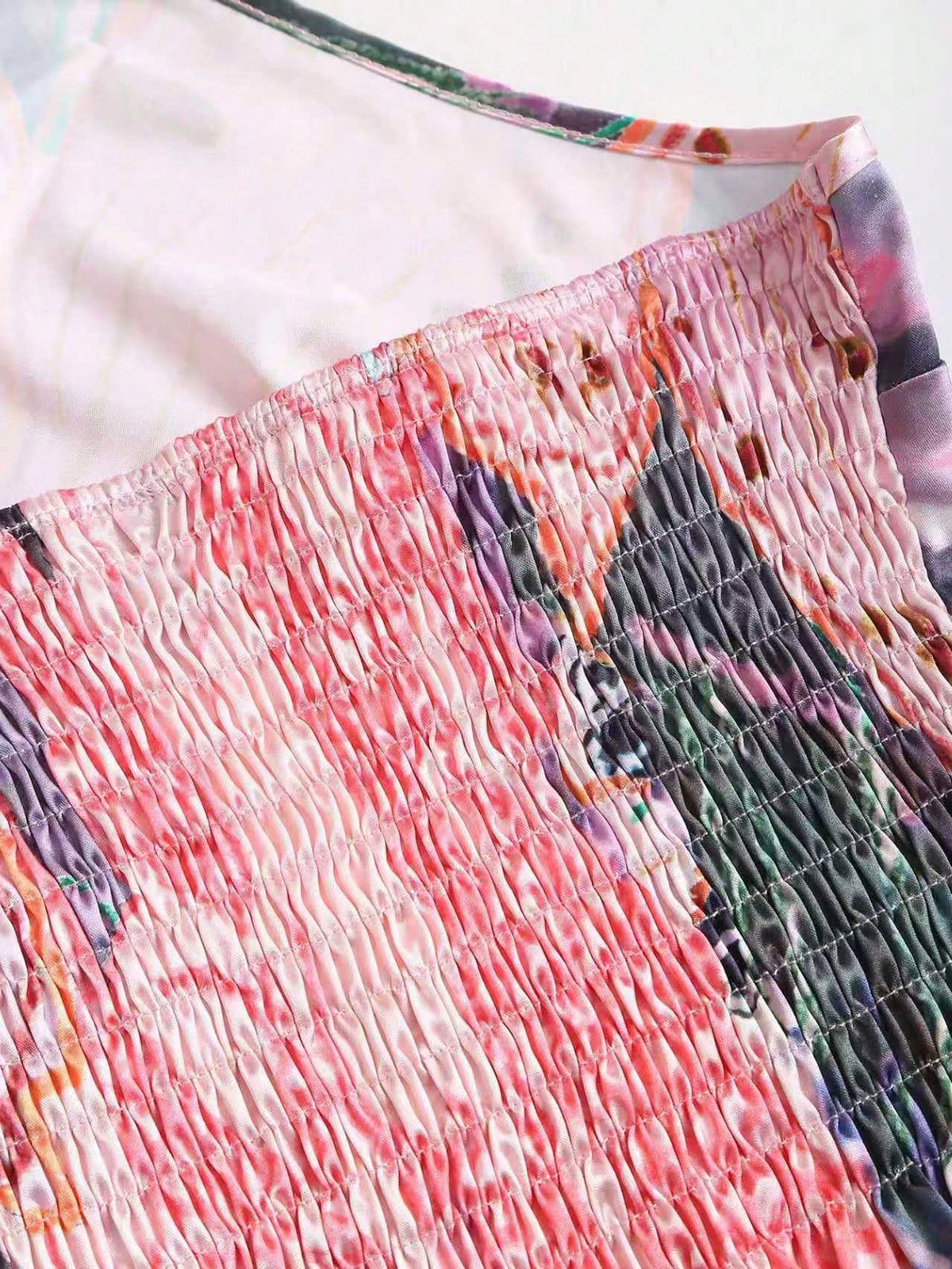 PETITE Reversible Front And Back Woven Spaghetti Strap Camisole Women's Summer Outerwear Sleeveless Printed Tank Top Beach Club Date Night Night Out Party