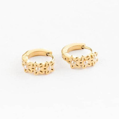 Pip Pop Post - Daisy Hoop Earrings