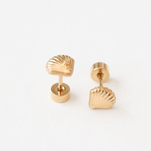 Pip Pop Post - Seashell Stud Earring