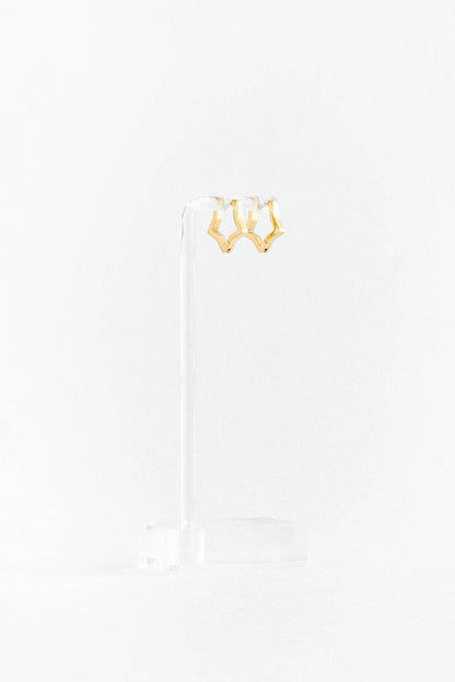 Pip Pop Post - Star Hoop Stud Earrings