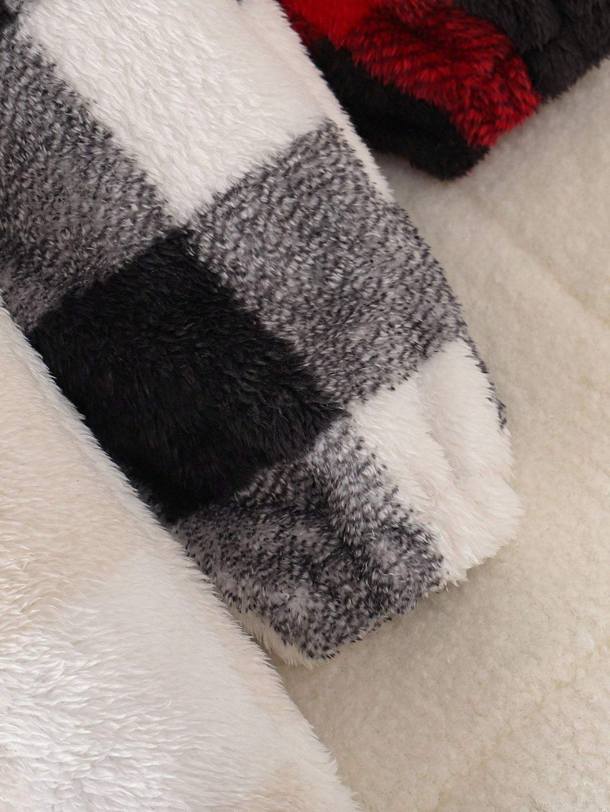 Playful Pals 3pcs Set Baby Boy & Baby Girls' Plaid Multicolor Warm Pants, Suitable For In Autumn/Winter Fall