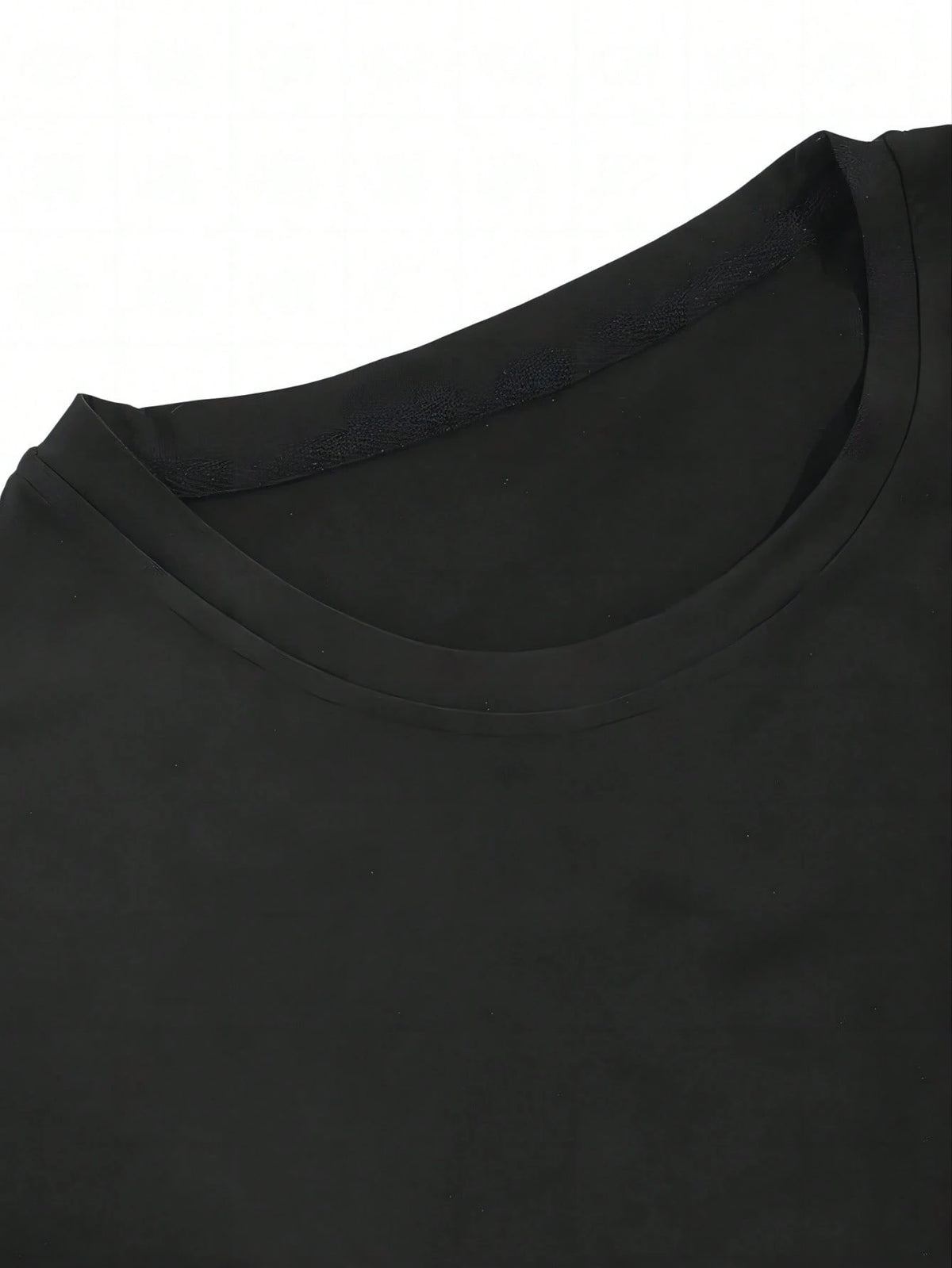 Plus Size Casual Round Neck Short Sleeve T-Shirt With Rhinestone Queen Design Regular Length