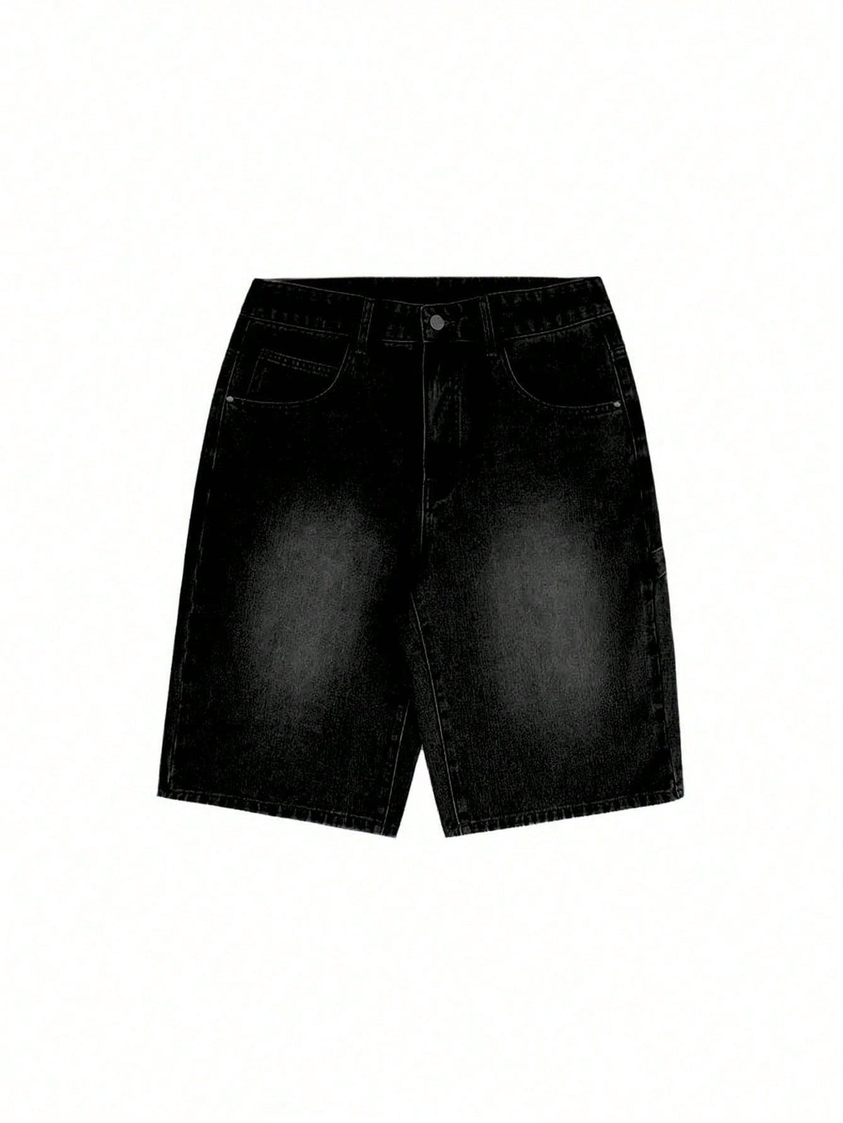 Plus Size Men's Vintage Loose Fit Casual Versatile Denim Jeans
