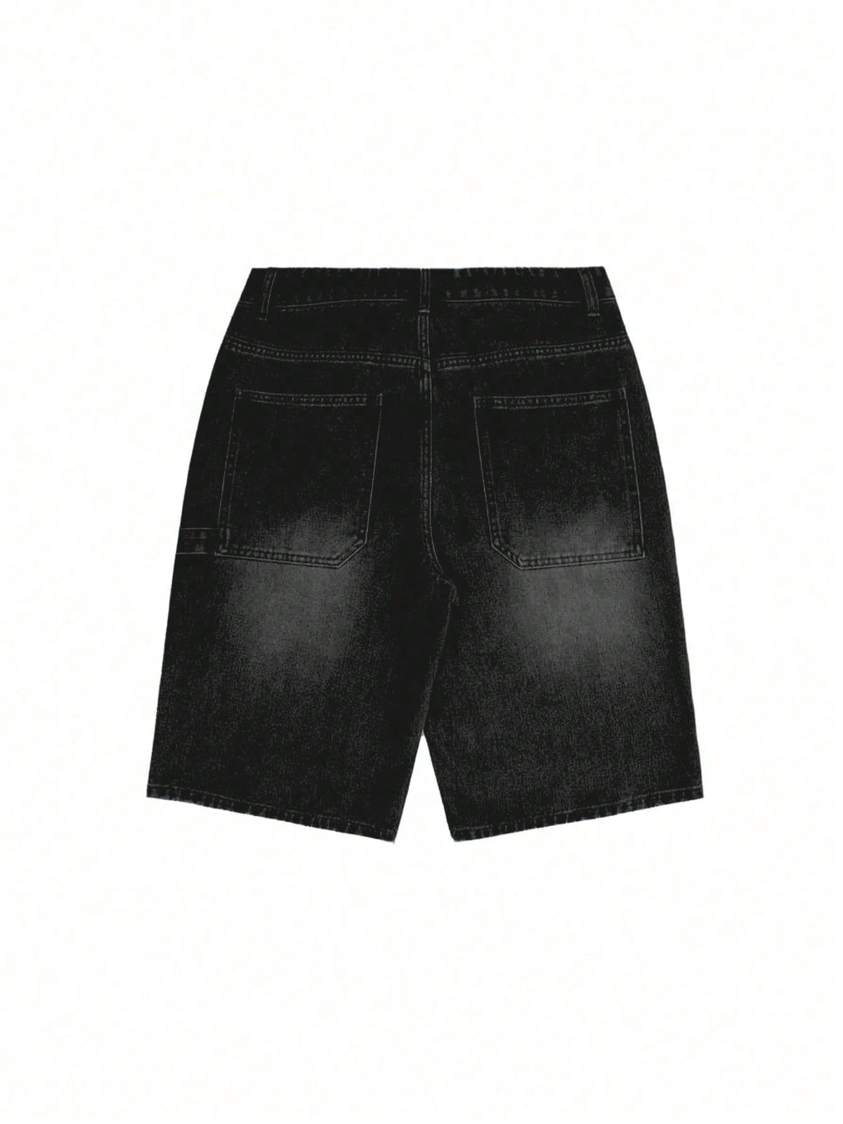 Plus Size Men's Vintage Loose Fit Casual Versatile Denim Jeans