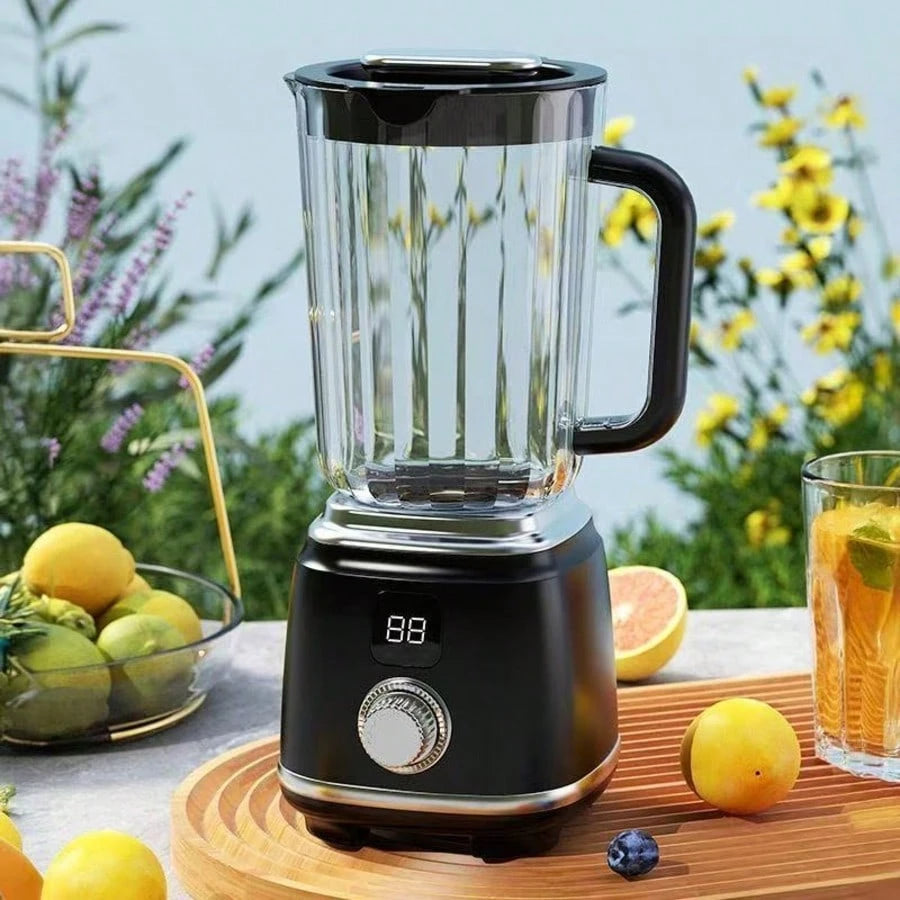 Pomeranian Portable Mixer, Large Capacity, Stainless Steel Ten Blade, Built-In Lithium Battery With A Battery Life Of Up To 3000mAh, Dual Adjustable Gears, ABS Material Can Squeeze Various Fruits And