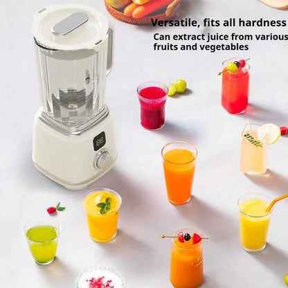 Pomeranian Portable Mixer, Large Capacity, Stainless Steel Ten Blade, Built-In Lithium Battery With A Battery Life Of Up To 3000mAh, Dual Adjustable Gears, ABS Material Can Squeeze Various Fruits And