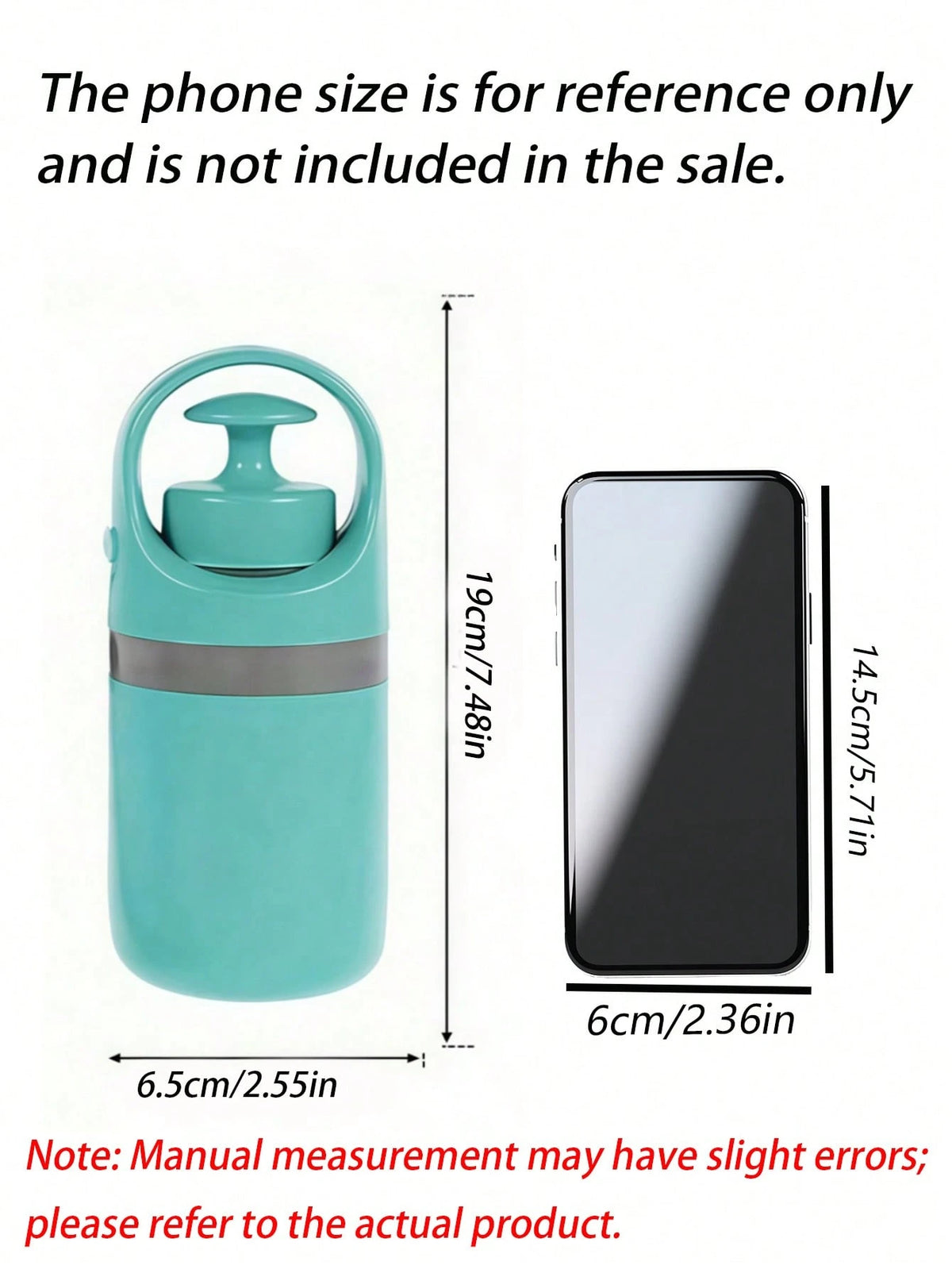 Portable Dog Pooper Scooper With Bag Dispenser, Durable Plastic Cyan Claw Design Waste Pickup Tool With Leak-Proof Bags, Ideal For Outdoor Use
