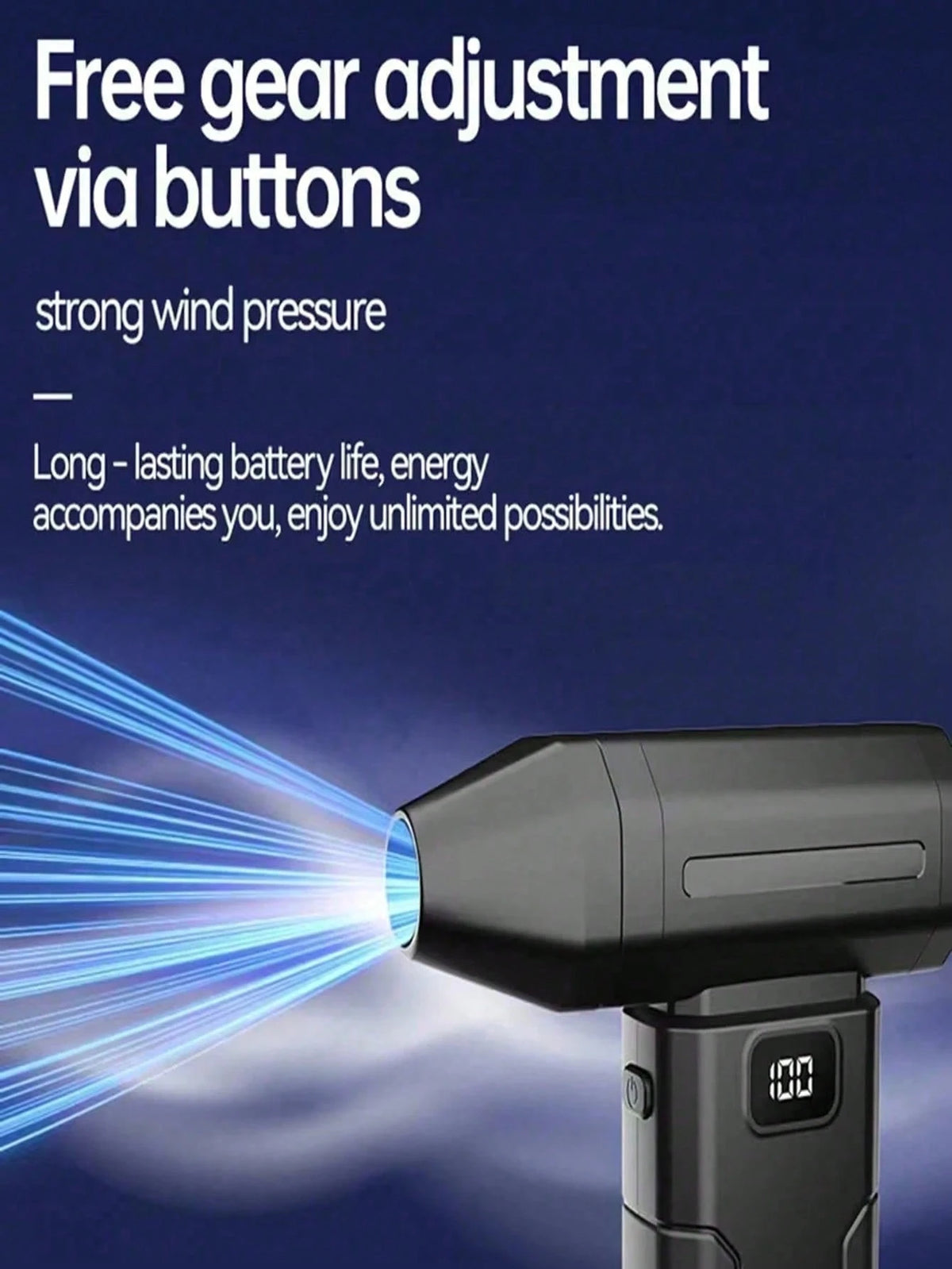 Portable Electric Pet Dust Blower, Powerful Compressed Air, Mini Vacuum Cleaner, Rechargeable Turbo Jet Fan Motor, High-Speed Powerful Fan, Equipped With 2,600 MAh Rechargeable Battery, Suitable For P