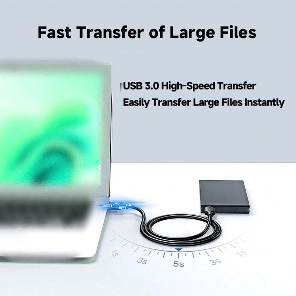 Portable Hard Drive 4TB 2TB External Hard Drive, USB 3.0 Portable 4TB 2TB Portable Hard Drive, Minimalist Design, Reliable Storage, Suitable For Hobbyists, Students, Professionals