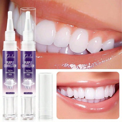 Purple Corrector- Teeth Whitening Pen,Brightening, Stain Neutralization, Enamel-, Improves Teeth Appearance,Enjoy The Brightest Smile