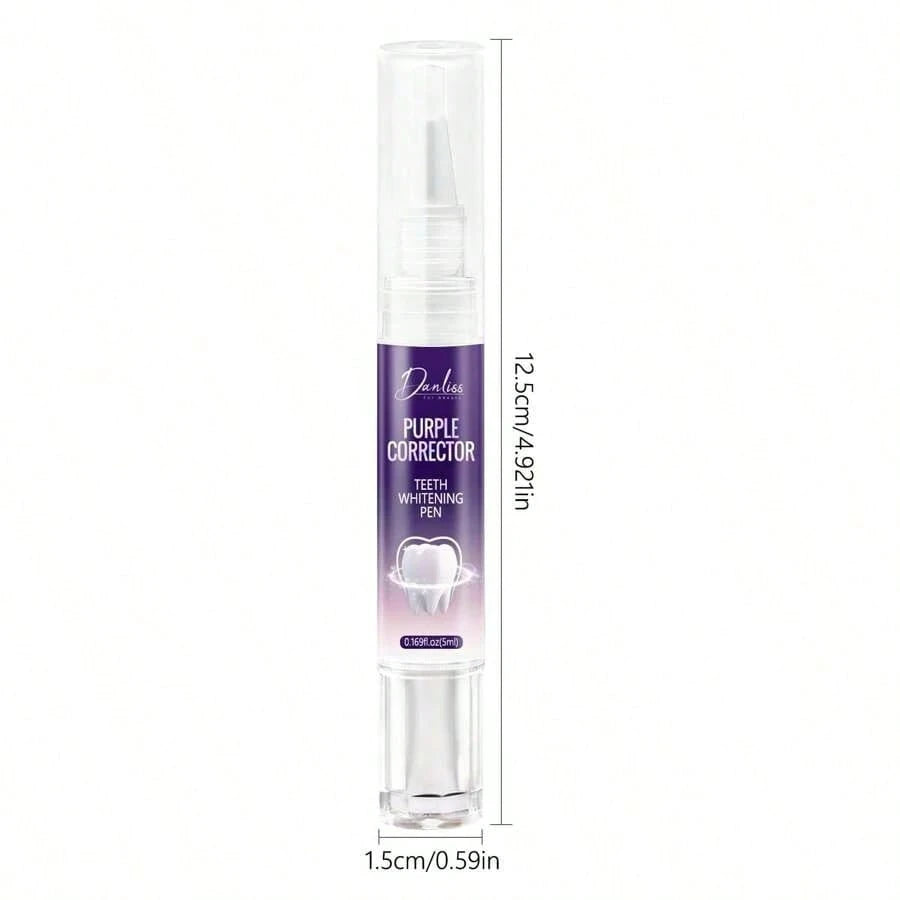 Purple Corrector- Teeth Whitening Pen,Brightening, Stain Neutralization, Enamel-, Improves Teeth Appearance,Enjoy The Brightest Smile
