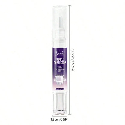 Purple Corrector- Teeth Whitening Pen,Brightening, Stain Neutralization, Enamel-, Improves Teeth Appearance,Enjoy The Brightest Smile