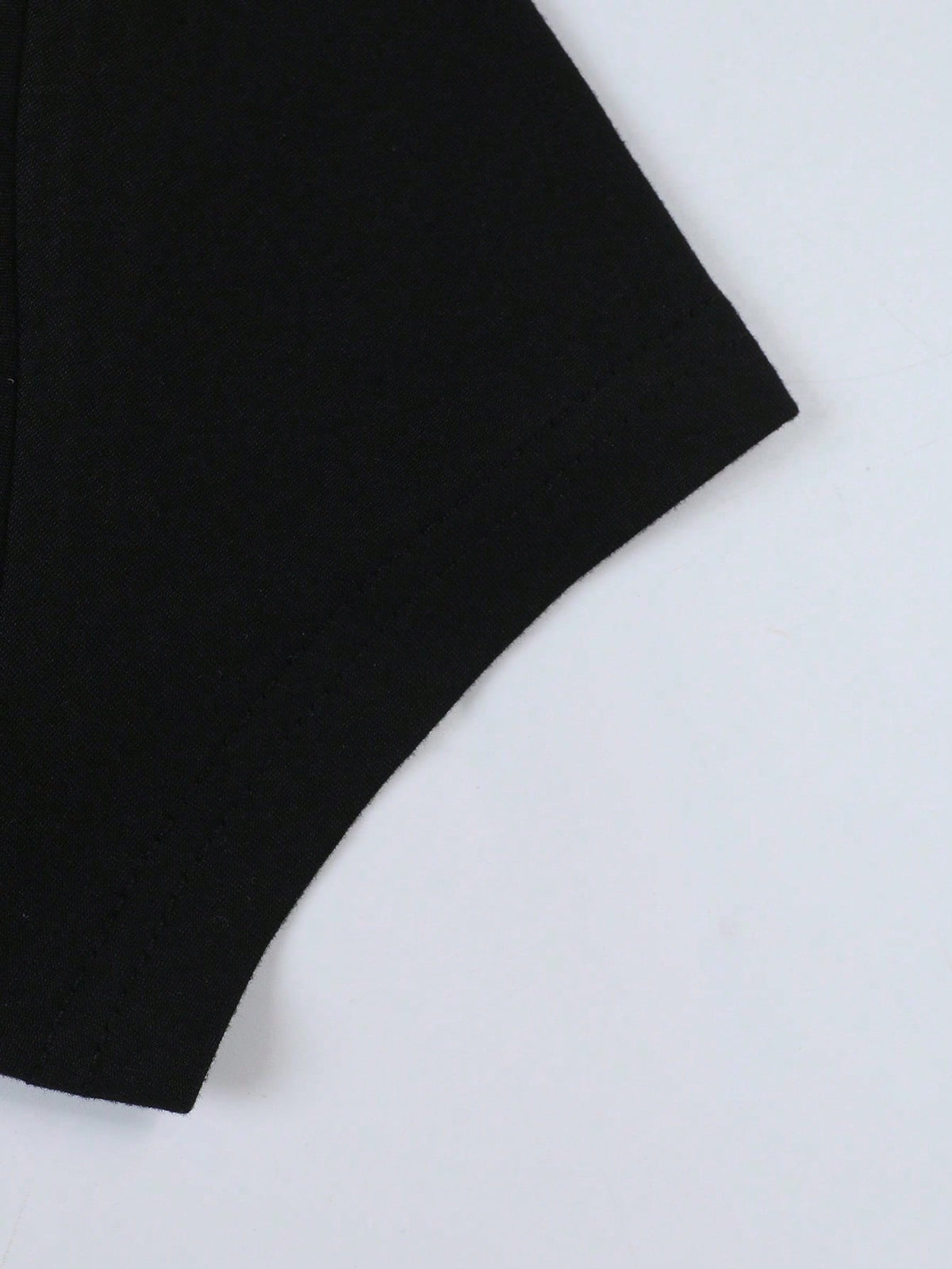 Qadelle Summer New Women's Short-Sleeve Round-Neck Waist-Tapered Slimming Off-White Brown Black T-Shirt Set Everyday Casual