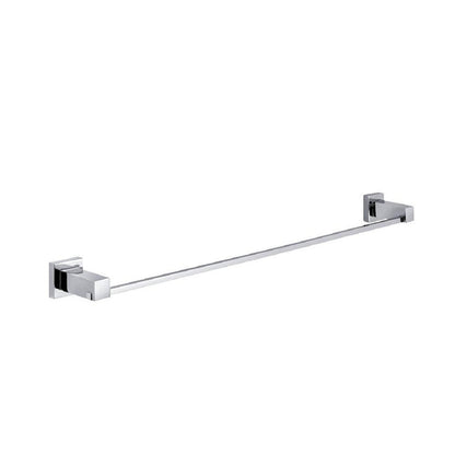 QUBI Single towel rail in Chrome Accessories ECT