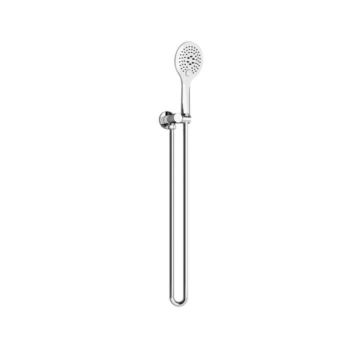 Rain 3 Function Rail Shower Bracket Chrome YSW305-CH Showers Nero