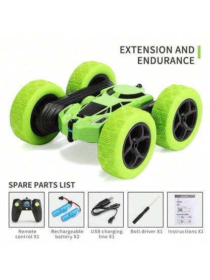 RC Stunt Cars Remote Control Cars Double Sided Driving 360 Degree Flip Spinning Car Toys For Boys And Girls As Christmas Thanksgiving Halloween Gift,Kids Water Bottle Blue,Truck Rc,Rc Truck Toy