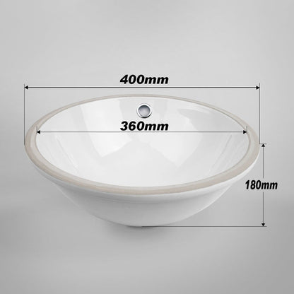 RENO Under Counter Basin Fully Glazed Basins ECT
