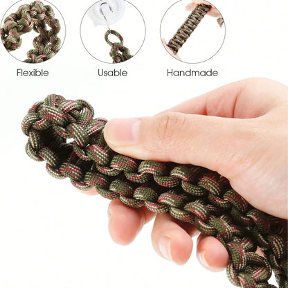 Reptiles Can Climb Vines And Artificial Plants. The Climbing Rope Is Made Of Hand-Woven Parachute Rope And Is Suitable For Lizards, Snakes, Turtles, Frogs And Hermit Crabs. It Can Be Used For Creating