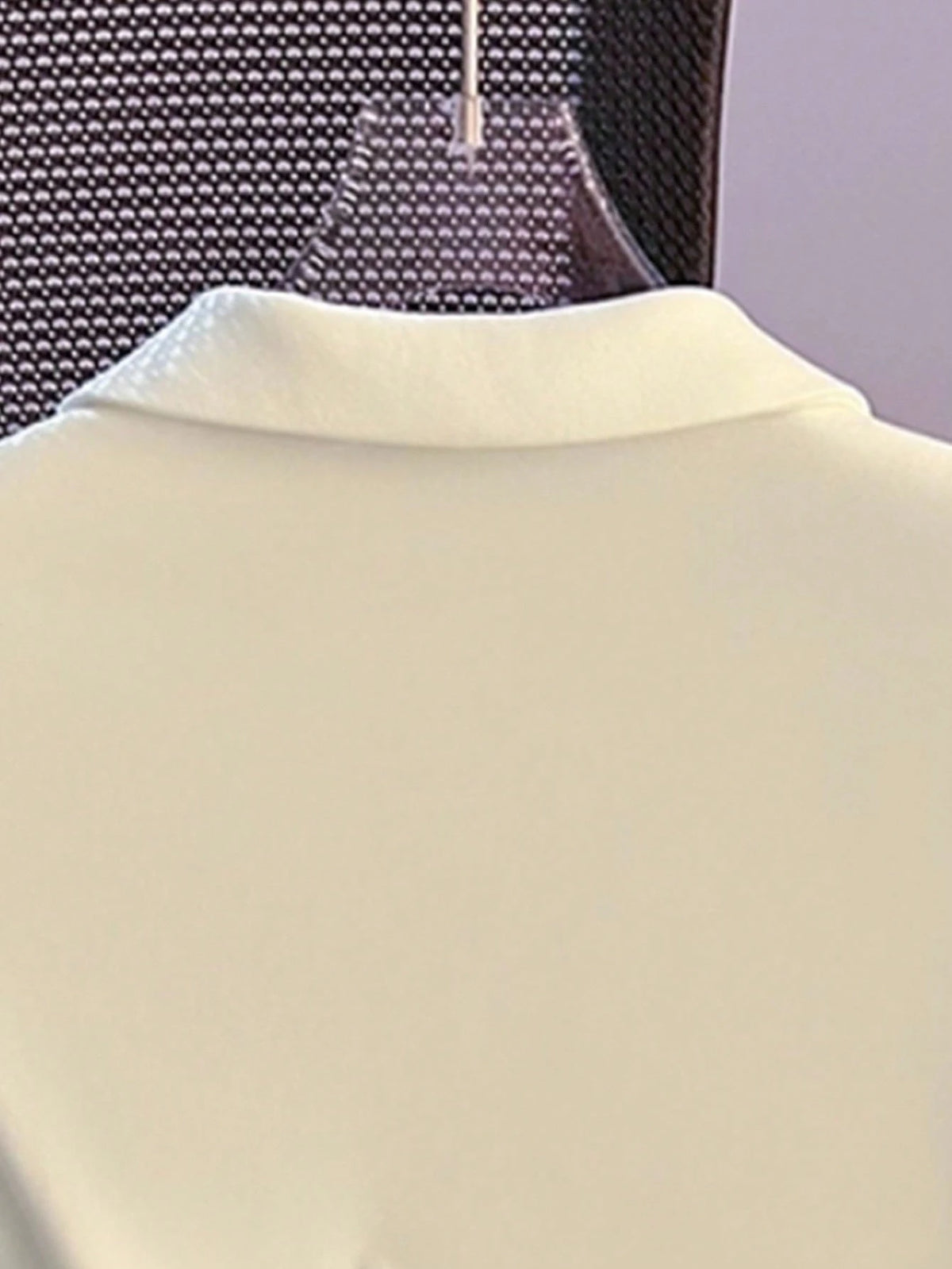 Resyla White Polo Shirt Women Short Sleeve T-Shirt Summer Turndown Collar Fitted Cropped Fishbone Top