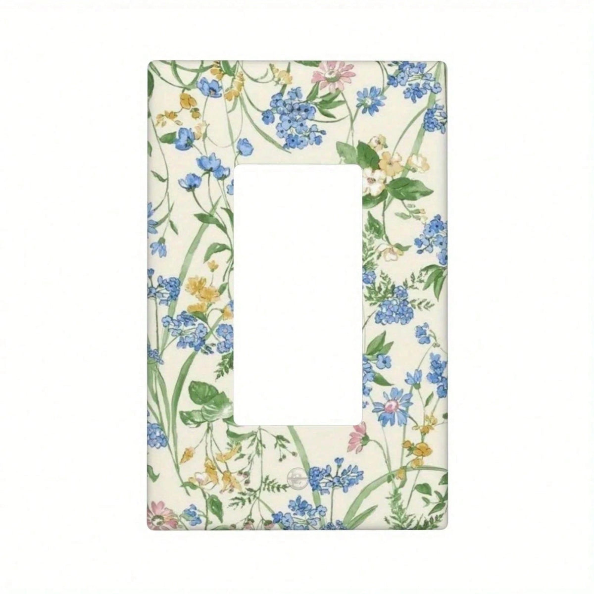 Retro French Floral-Themed Wall Panels, Five Types Of Reusable Decorative Socket Boards Are Available For Selection- Light Switch Cover Decorative