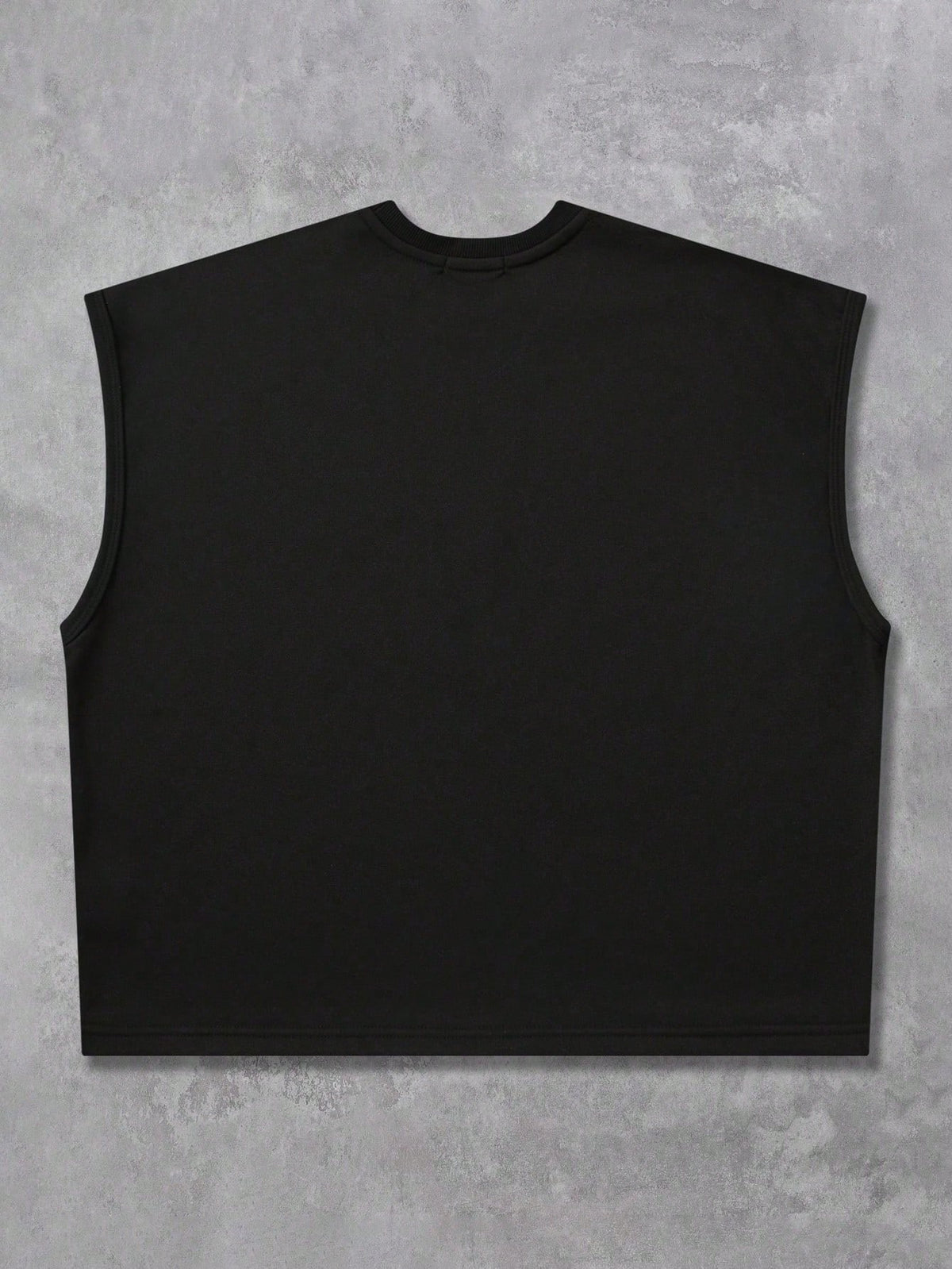 ROMWE MEN Grunge Punk Men's Loose Fit Tank Top With Rivet Decor And Print