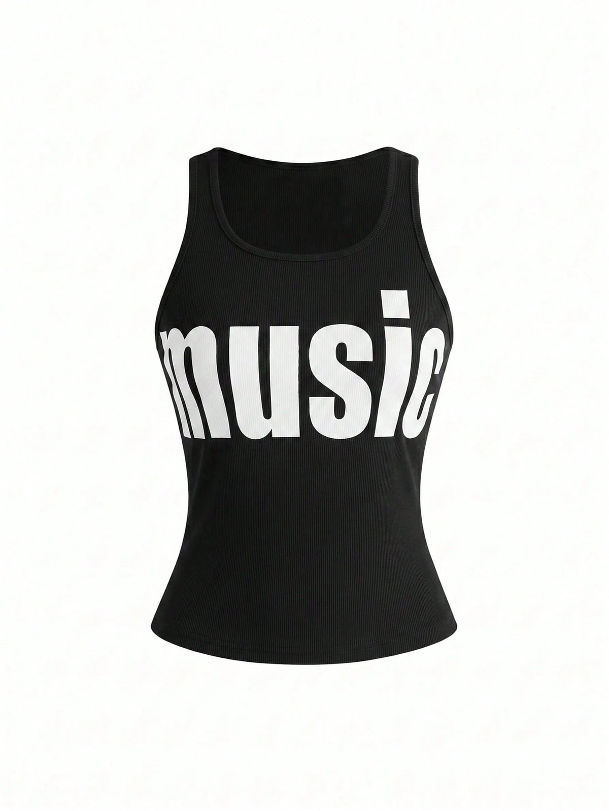 ROMWE Y2K Abby Letter Slogan Graphic Print Women Tank Top